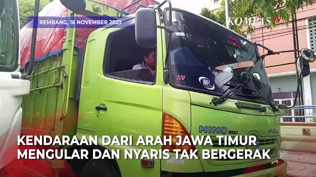 Cerita Supir Truk yang Terjebak Macet 20 Km di Pantura Pati-Rembang