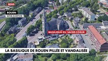 La basilique du Sacré-Cœur de Rouen a été pillée avec violence  et vandalisée : Autel profané, objets volés, tabernacle descellé, marches défoncées