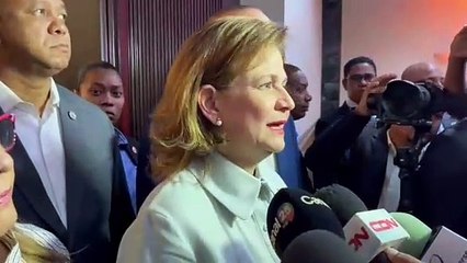 Posición de la vicepresidenta Raquel Peña respecto a la alianza opositora