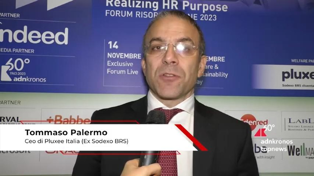 Forum Risorse Umane, Palermo (Pluxee Italia): “Nostro welfare aiuta a migliorare benessere aziendale”