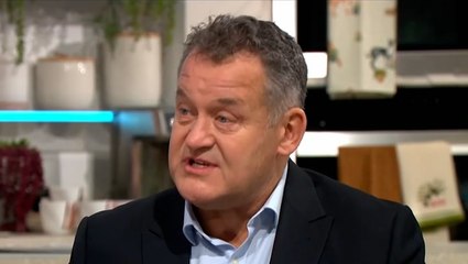 Paul Burrell looks away as The Crown Diana death scene shown during live interview: ‘I can’t watch it’