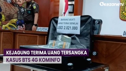Kejaksaan Agung Menerima Pengembalian Uang Tersangka Kasus BTS 4G Kominfo