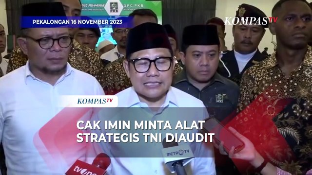 Cak Imin Minta Alat Strategis TNI Diaudit, saat Tanggapi Laka Pesawat Super Tucano di Pasuruan
