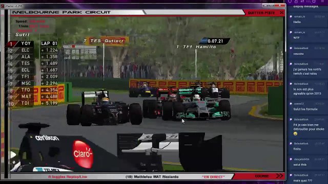 F1Brain S2 - Carnage au GP d'Australie : vidéos des deux courses annulées ! | rFactor IA league