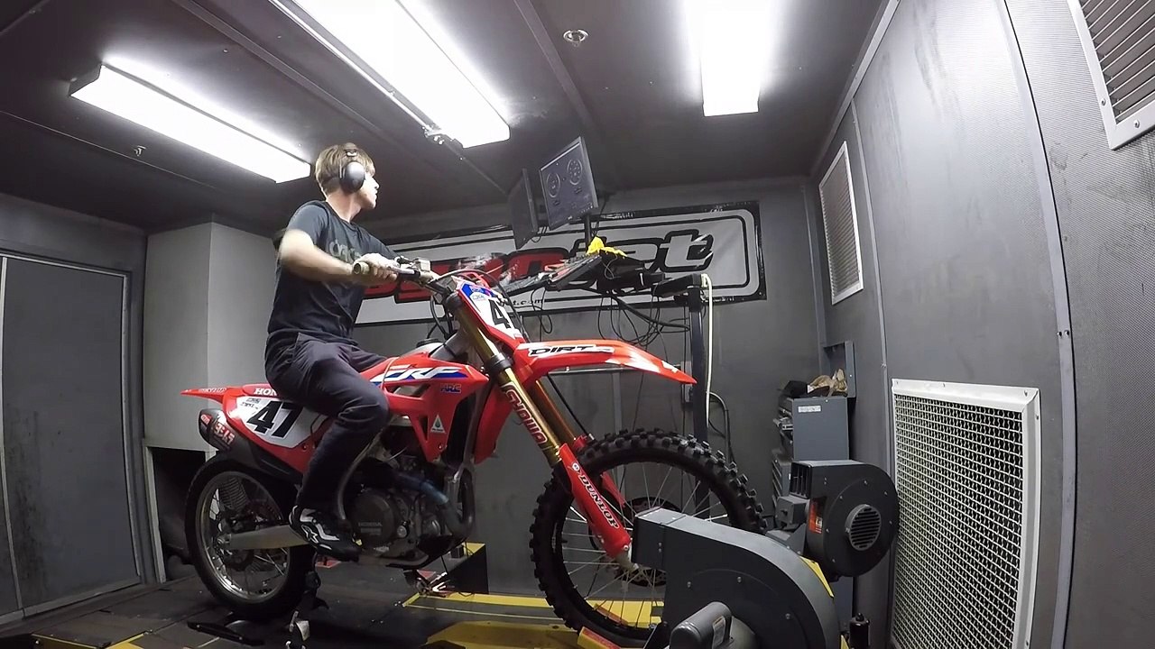 2021 Honda CRF450RWE Dyno Test