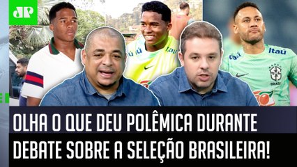 "EU VI GENTE FALANDO ISSO do Endrick e do Neymar! Cara, É UMA..." OLHA o que DEU POLÊMICA na Seleção