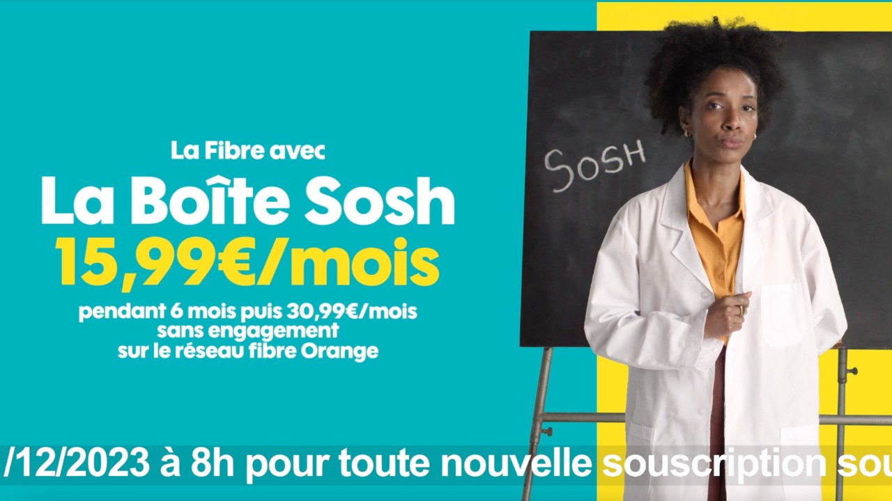 Sosh c'est un palindrome, on peut le lire dans les deux sens