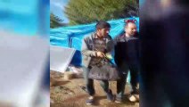 Karaman'da 22 farklı suçtan aranan şahıs çadırda yakalandı