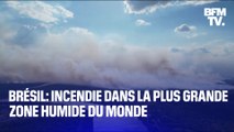 Au Brésil, la plus grande zone humide de la planète en proie à de forts incendies