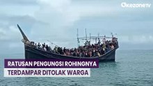 Ratusan Pengungsi Rohingnya Terombang-Ambing di Perairan Aceh