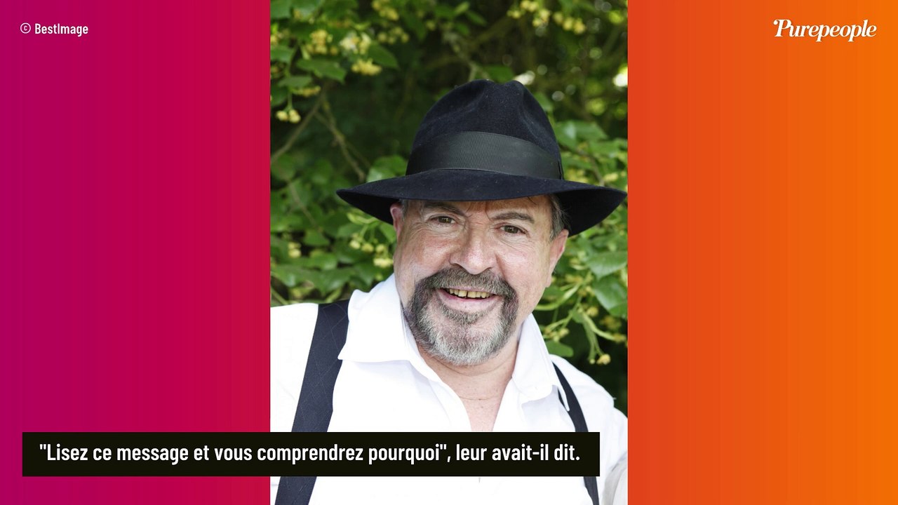"Lisez ce message..." : Eric Morena (Oh ! Mon bateau) gravement malade, ses derniers mots avant sa mort