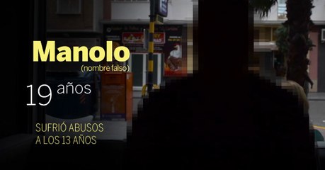 Víctimas de abusos de la Iglesia española: Manolo
