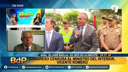 José Baella tras censura de Vicente Romero: "El Ministerio del Interior está en 'cuidados intensivos'"
