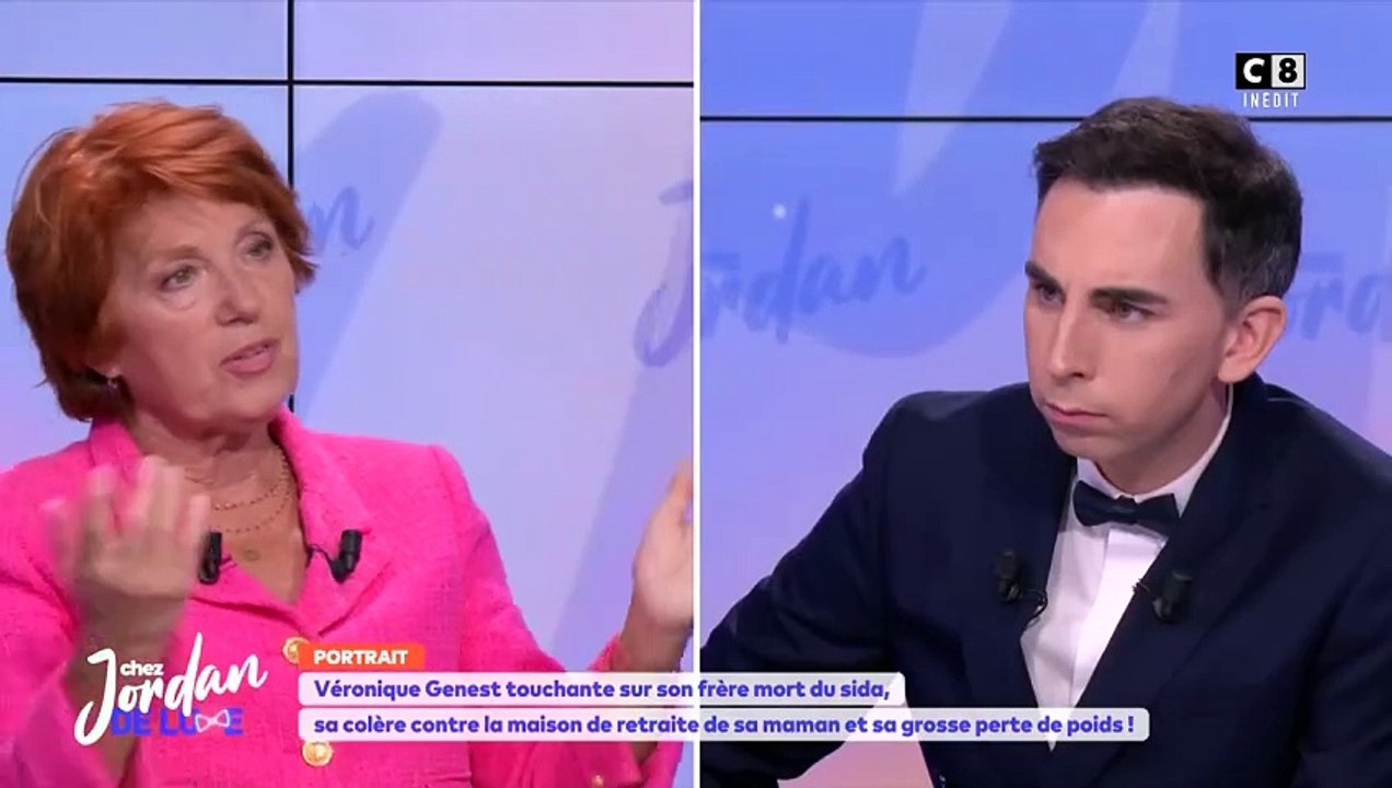Véronique Genest évoque l'accident de son mari dans l'émission "Chez Jordan" le mercredi 15 novembre