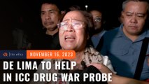 Freed De Lima an extra hand in ICC probe into Duterte drug war, death squad