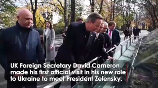 ‘However Long it Takes’: David Cameron Meets Zelensky in Ukraine