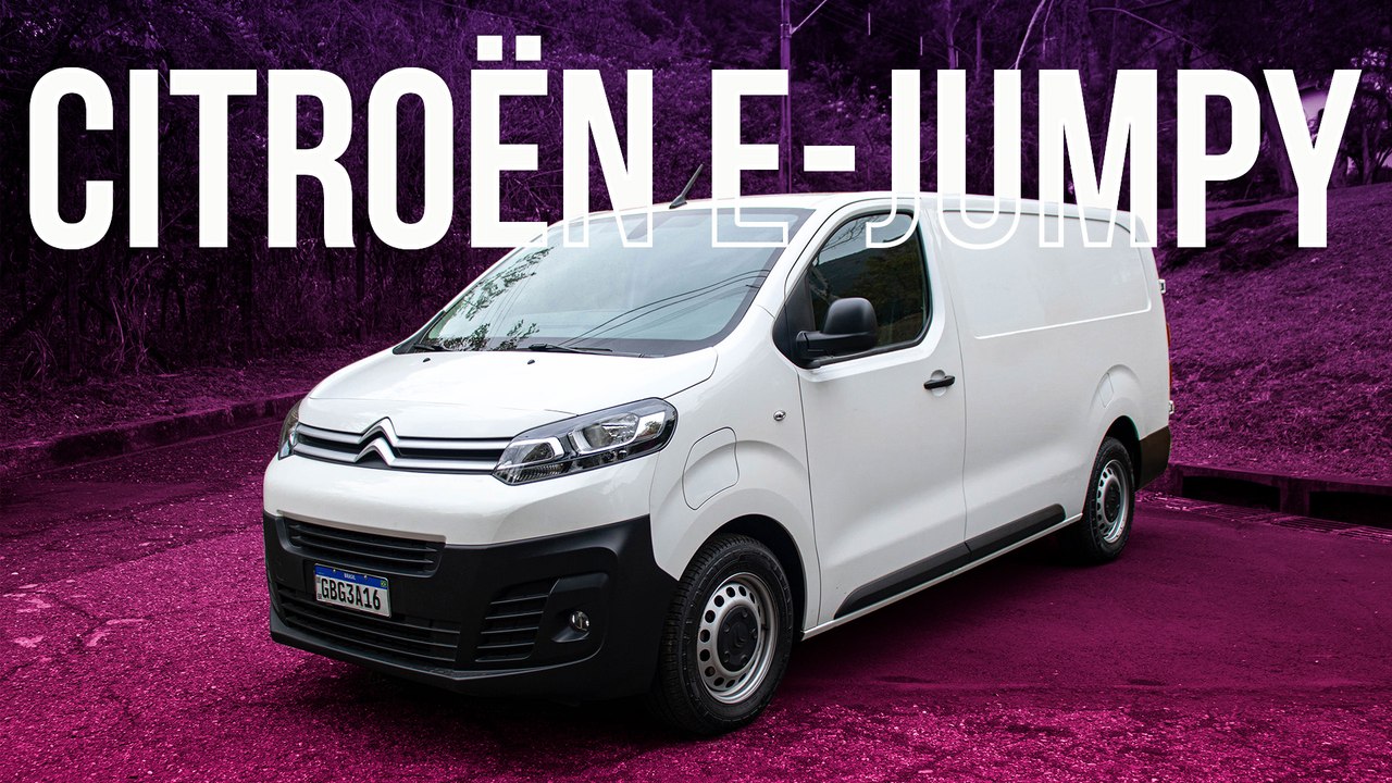 Citroën eJumpy furgão elétrico vale os mais de R300 mil? Vídeo