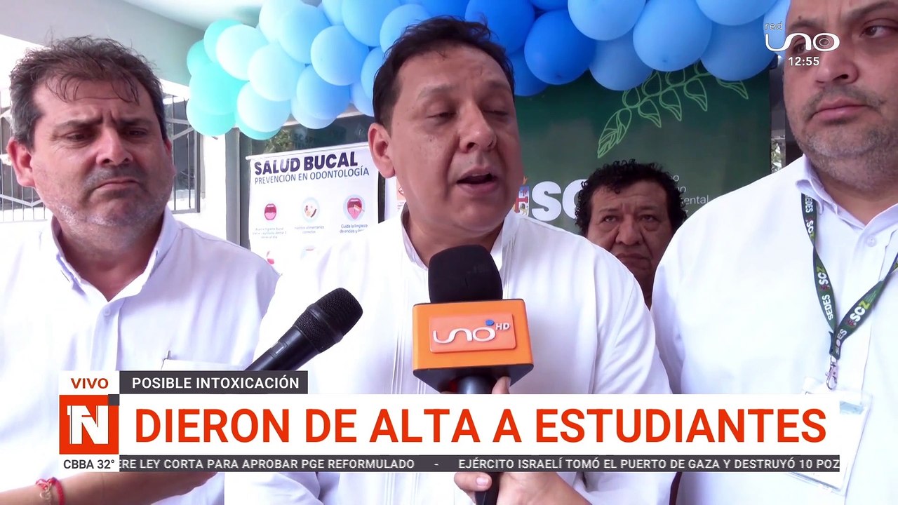 Dieron de alta a los estudiantes intoxicados