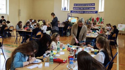 III Międzyszkolny Konkurs Malarski Fajansowe Inspiracje we Włocławku