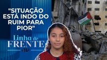 Brasileira repatriada de Gaza relata tensão em meio ao conflito entre Israel e Hamas | LINHA DE FRENTE