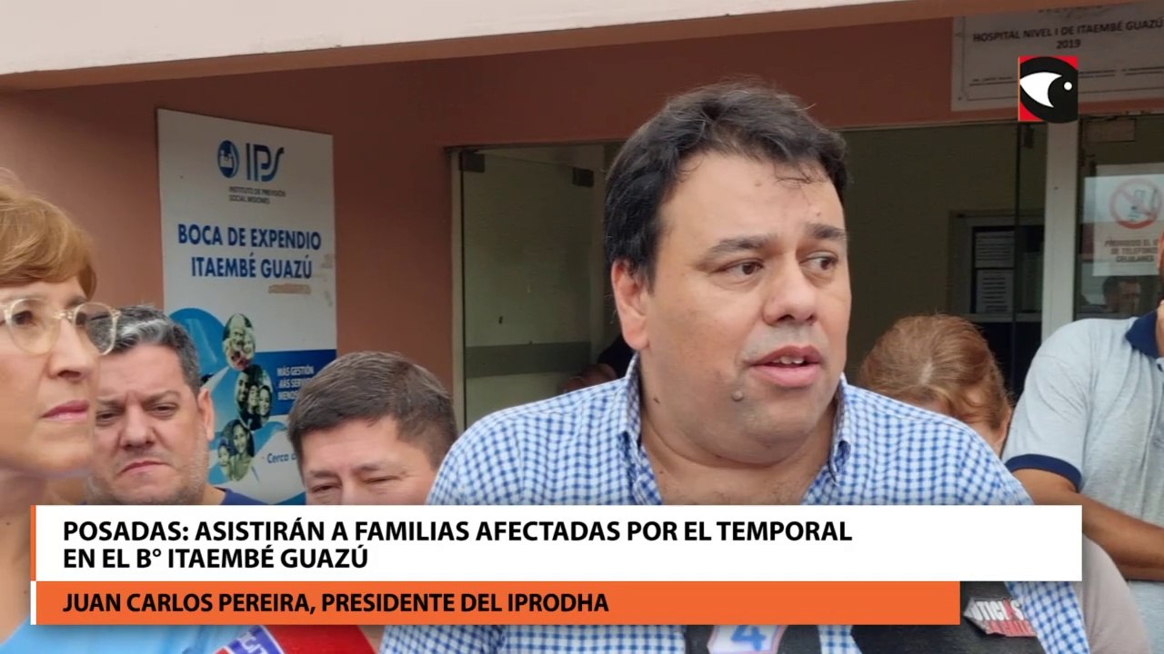 Posadas Asistirán A Familias Afectadas Por El Temporal En El B° Itaembé Guazú
