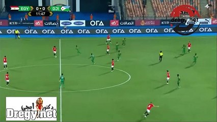 صلاح ينجو من اصابة خطيرة امام جيبوتي