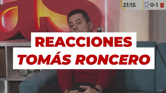 TOMÁS RONCERO REACCIONA a los GOLES del CHIPRE vs. ESPAÑA