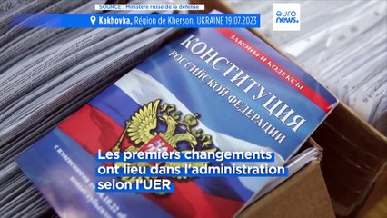 Guerre en Ukraine : la "russification" des territoires occupés