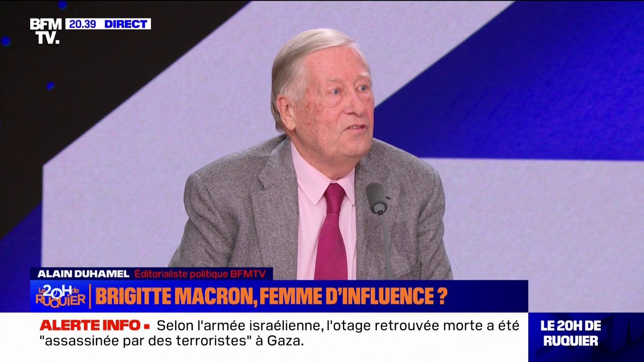 Interview de Brigitte Macron dans Paris Match:...