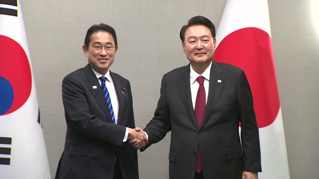 [속보] 尹, 日 기시다 총리와 대좌...올해 7번째 한일 정상회담 / YTN