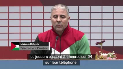 Conflit Israël/Hamas - Daboub, sélectionneur de la Palestine : "Les joueurs sont sur leur téléphone 24 heures sur 24"