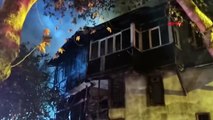 Kahramanmaraş'ta Tarihi Konakta Yangın Çıktı