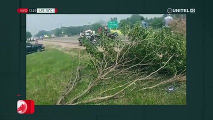 Segundo bloqueo en la ruta a Camiri por un conflicto por terrenos