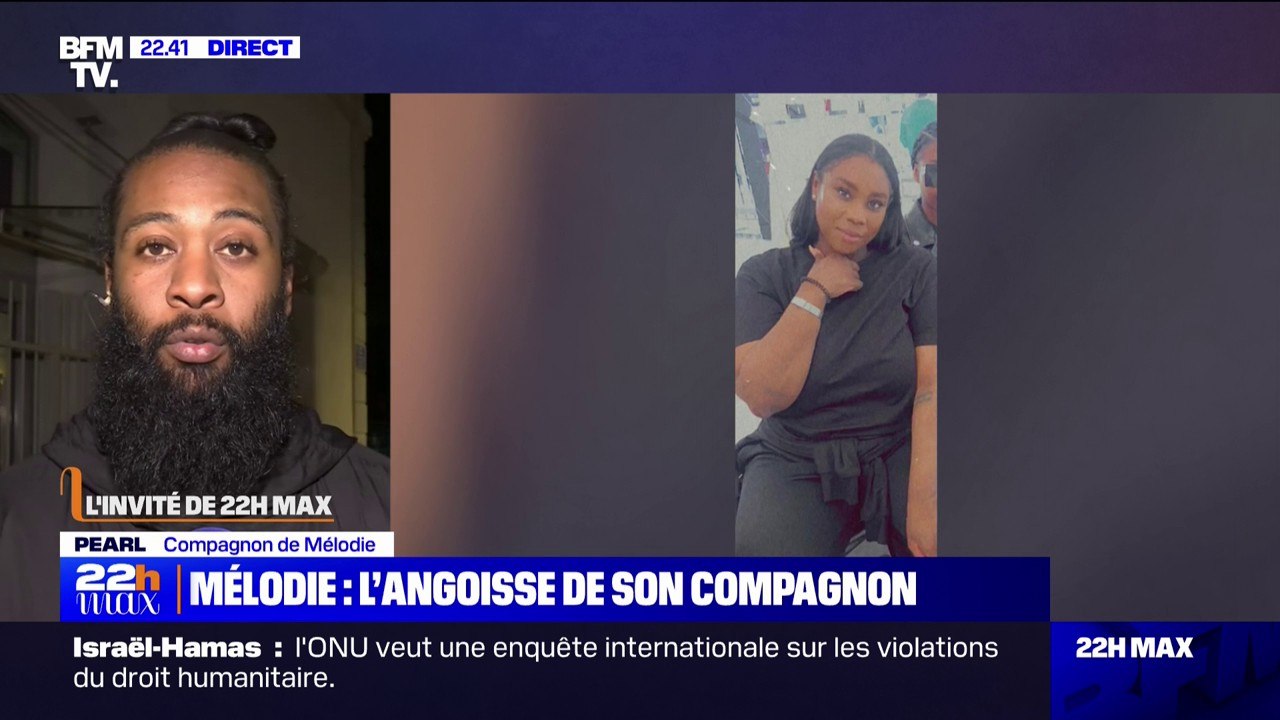 "Elle ne serait jamais partie aussi longtemps sans ses enfants": Le compagnon de Mélodie, disparue depuis le 3 novembre à Marseille, témoigne sur BFMTV