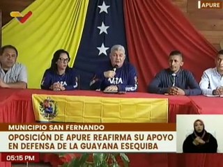 Télécharger la video: Apure | Comando de Campaña Venezuela Toda y partidos de oposición llaman a la defensa del Esequibo