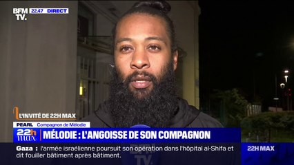 Disparition de Mélodie: "Il n'y avait pas du tout de dispute à ce moment-là", affirme le compagnon de la jeune femme