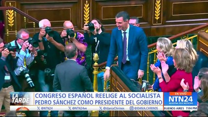 Video herunterladen: Con polémica propuesta de amnistía, Pedro Sánchez logra ser investido como presidente del Gobierno de España