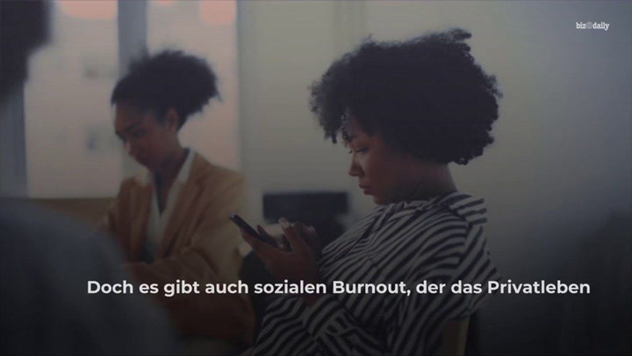 Sozialer Burnout: Was ist das genau?