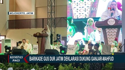 Deklarasi Dukungan Barikade Gus Dur Jatim untuk Ganjar-Mahfud pada Pemilu 2024