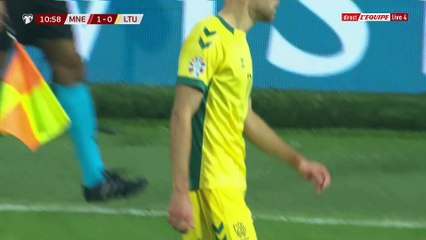 Le replay de Monténégro - Lituanie - Foot - Qualif. Euro