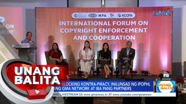 Voluntary site blocking kontra-piracy, inilunsad ng IPOPHL katuwang ang GMA Network at iba pang partners | UB