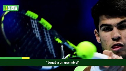 Rublev se golpea con la raqueta hasta sangrar tras perder frente a Carlos Alcaraz