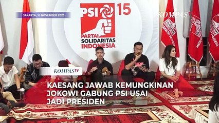 Kaesang Jawab Kemungkinan Jokowi Gabung PSI Usai Pemilu 2024