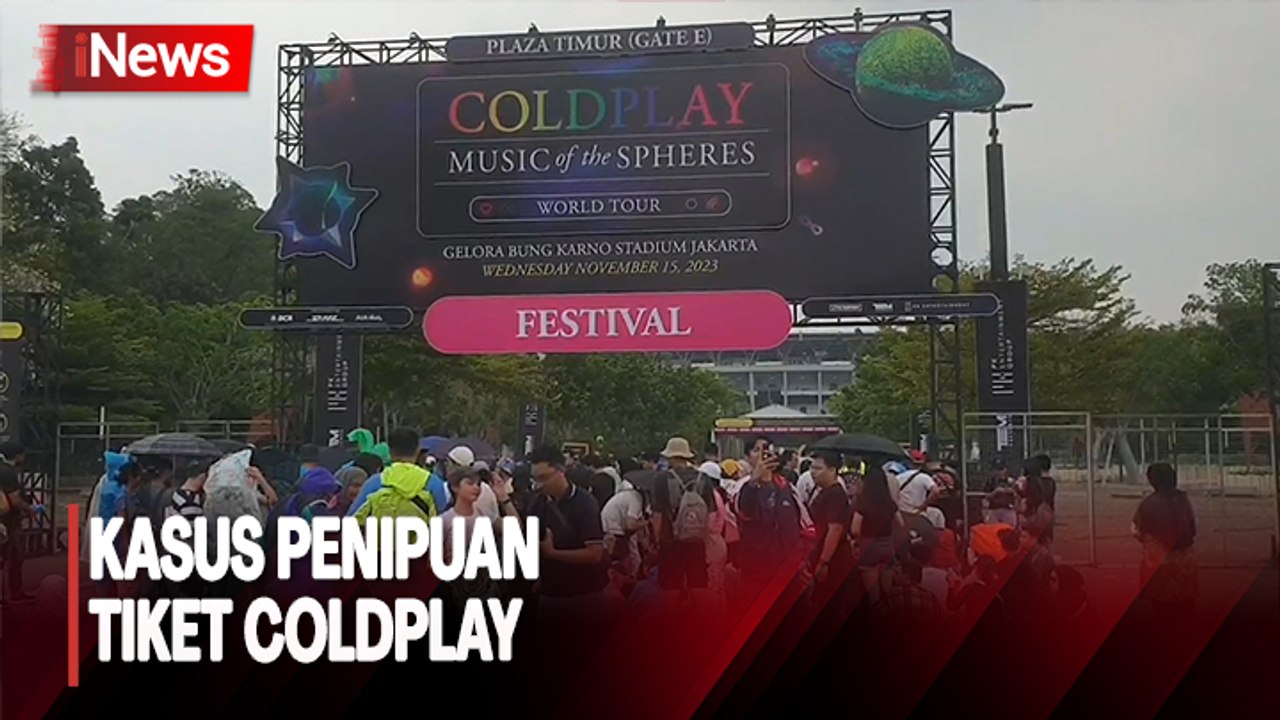 Update Kasus Penipuan Tiket Coldplay, Polres Metro Jakpus Terima 2 Laporan