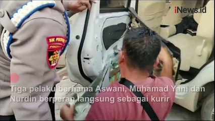 Sembunyikan Sabu di Dashbord Mobil, Polisi Bekuk 3 Kurir Narkoba di Pelabuhan Bakauheni