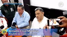 Potente Frente Frío 8 retrasa obras en el Malecón de Coatzacoalcos