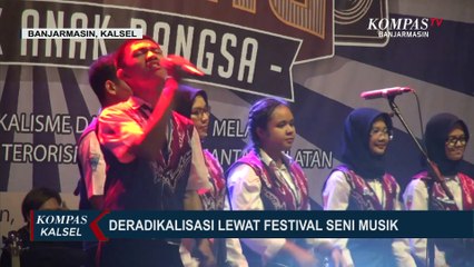 Festival Asik Bang, BNPT RI dan FKPT Kalsel Ajak Pemuda Kalsel Hindari Radikalisme Lewat Musik
