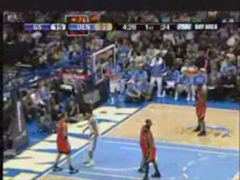 NBA : Nice pass by Carmelo Anthony to Kenyon martin