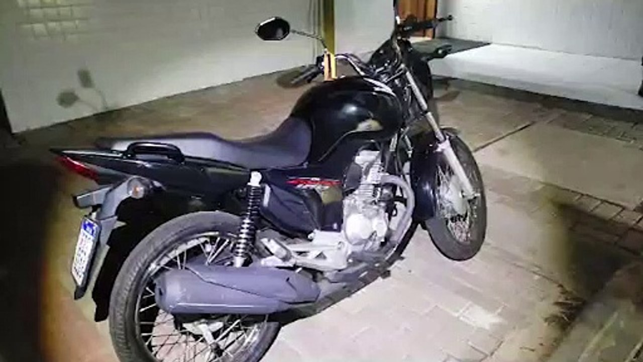 Após denúncia, GM detém jovem de 20 anos com moto que havia sido furtada na segunda-feira (13)