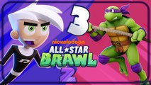 Nickelodeon All-Star Brawl 2 Walkthrough Part 3 (PS4) Dany Phantom / Donatello